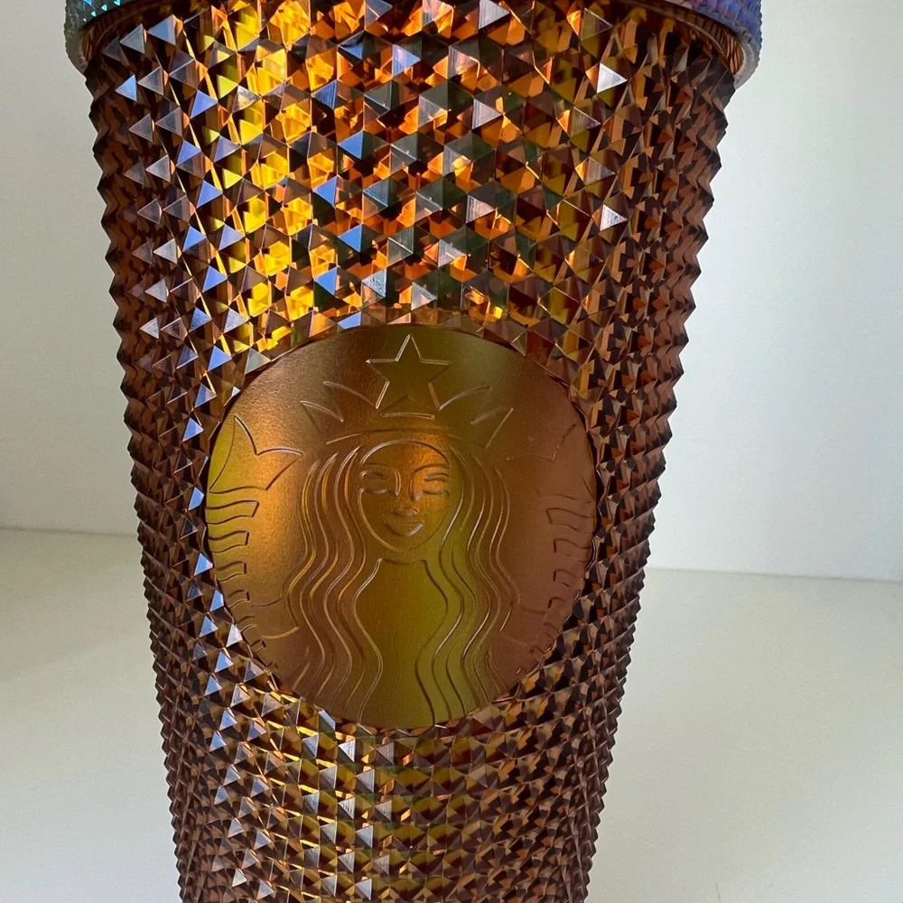 Starbucks 50th Anniversary Copper Studded Tumbler 16 oz